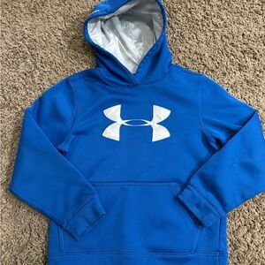 Under Armour White and Blue Jacket